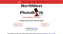 Desktop Screenshot of northwest-photobooth.com