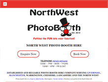 Tablet Screenshot of northwest-photobooth.com